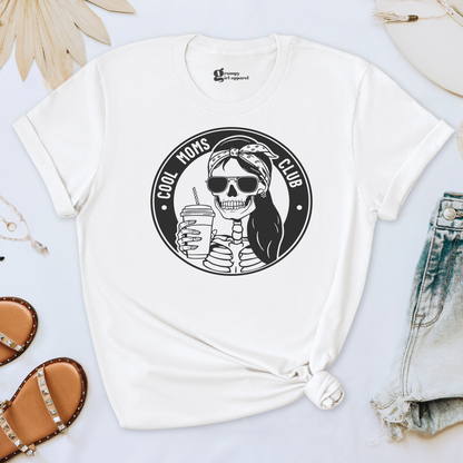 Cool Moms Club Skeleton Tee