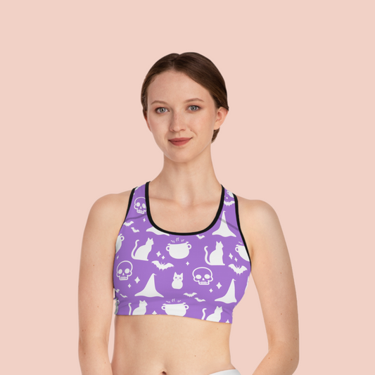 Witchy Vibes Sports Bra