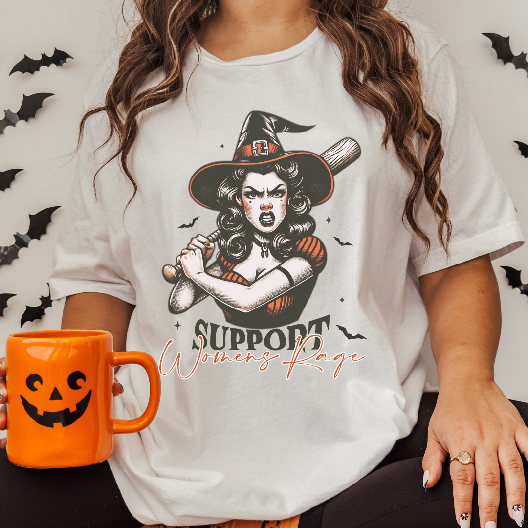 Support Women's Rage Witch Tee