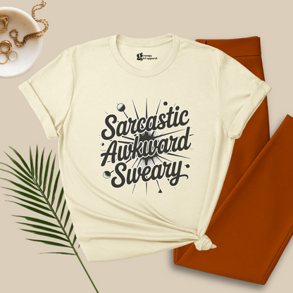 Sarcastic Awkward Sweary Tee